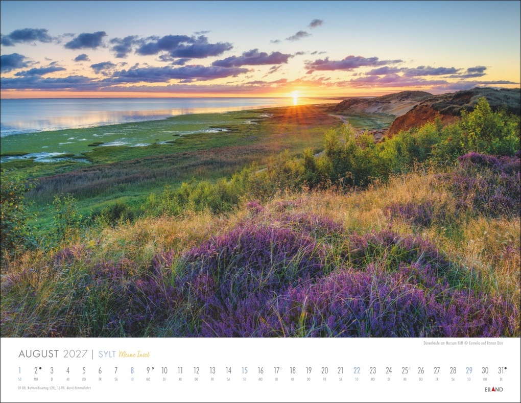 Weitere Ansicht: Sylt - Meine Insel Kalender 2027