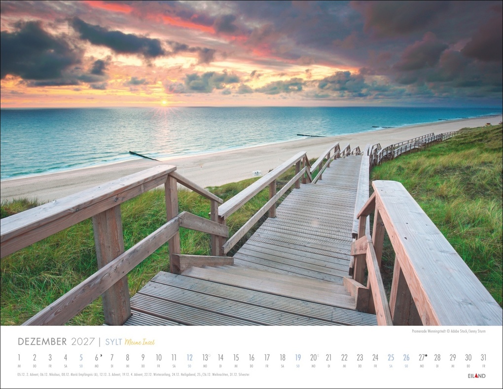Weitere Ansicht: Sylt - Meine Insel Kalender 2027