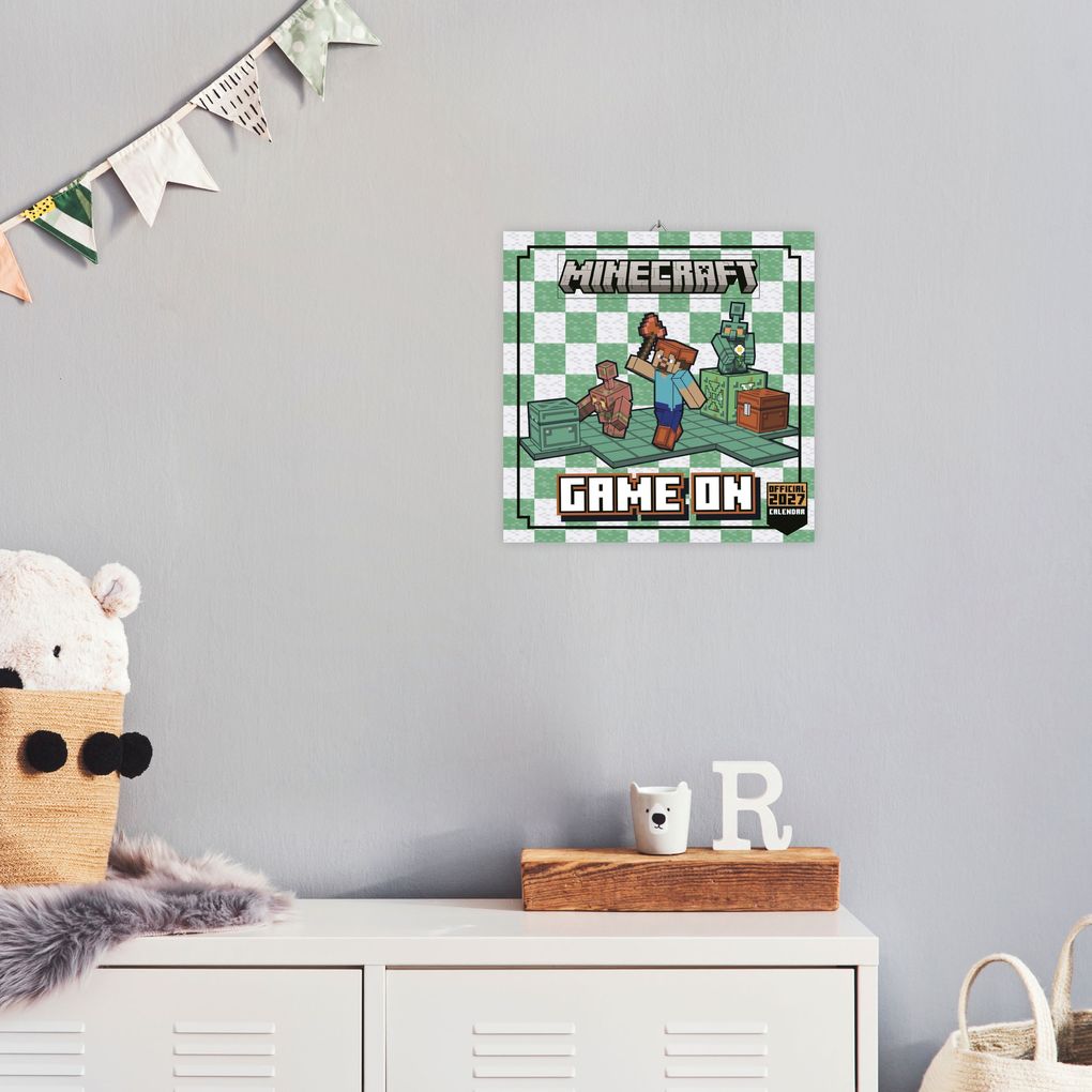 Weitere Ansicht: Minecraft Broschurkalender 2027