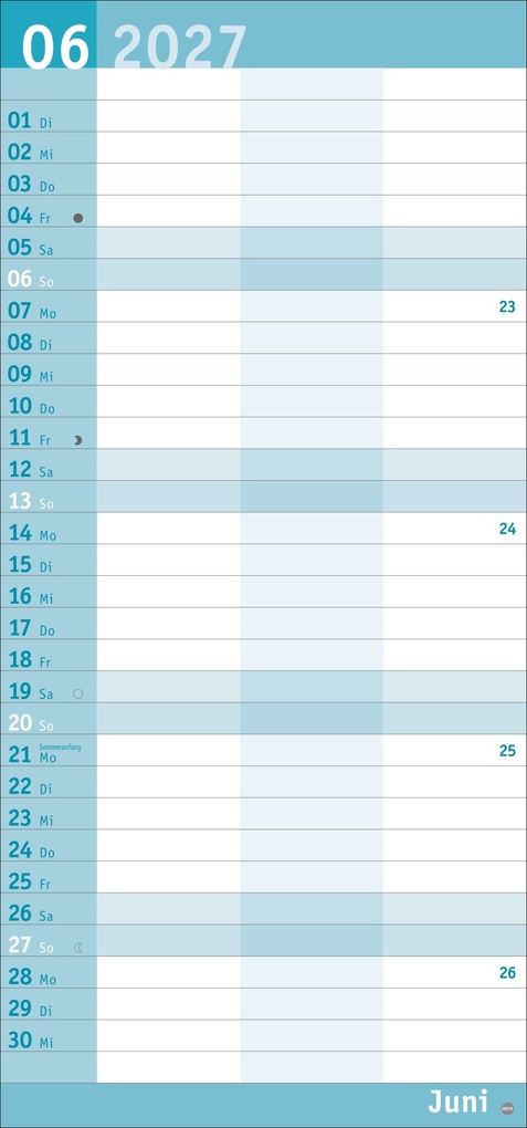 Weitere Ansicht: Basic Planer für zwei 2027