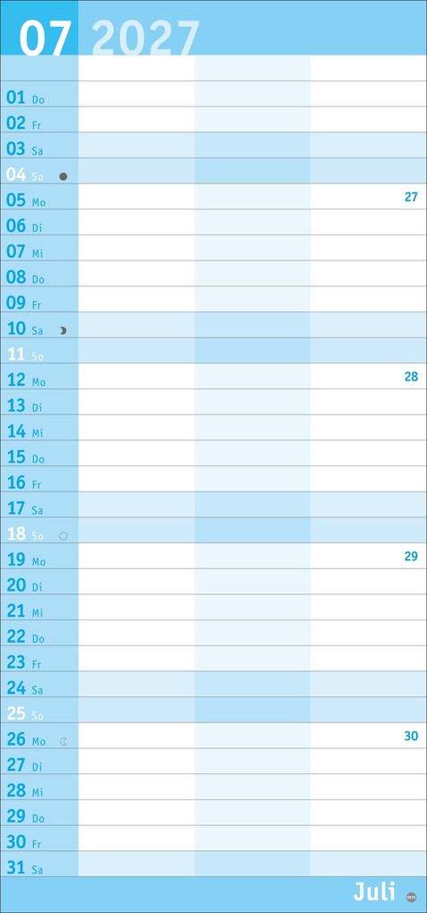 Weitere Ansicht: Basic Planer für zwei 2027