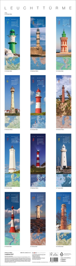 Weitere Ansicht: LongEiland Kalender 2027