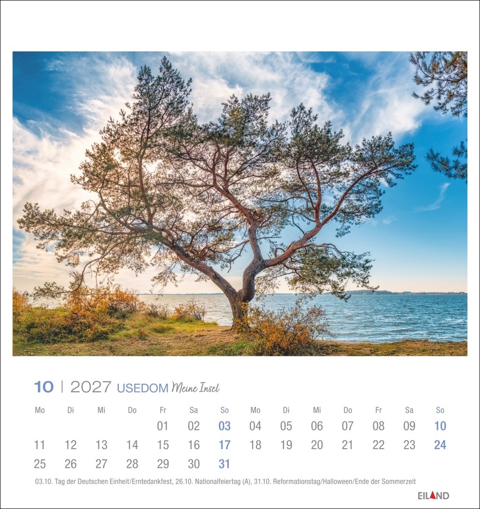 Weitere Ansicht: Usedom Postkartenkalender 2027 - Meine Insel