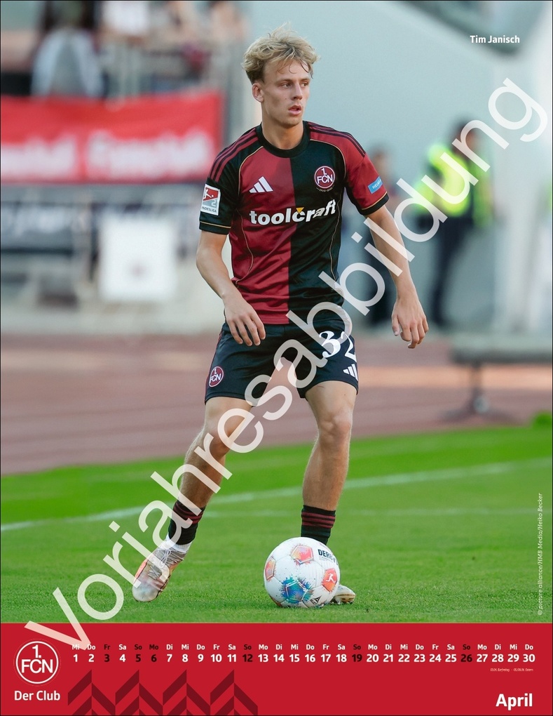 Weitere Ansicht: 1. FC Nürnberg Posterkalender 2027