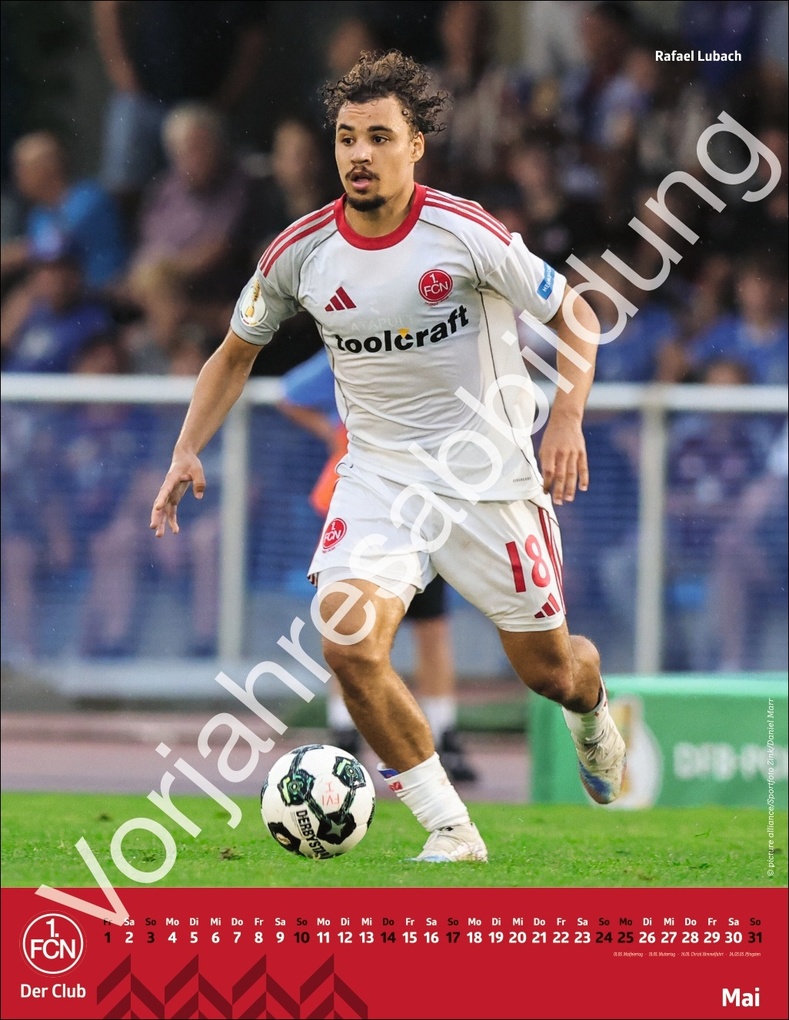 Weitere Ansicht: 1. FC Nürnberg Posterkalender 2027