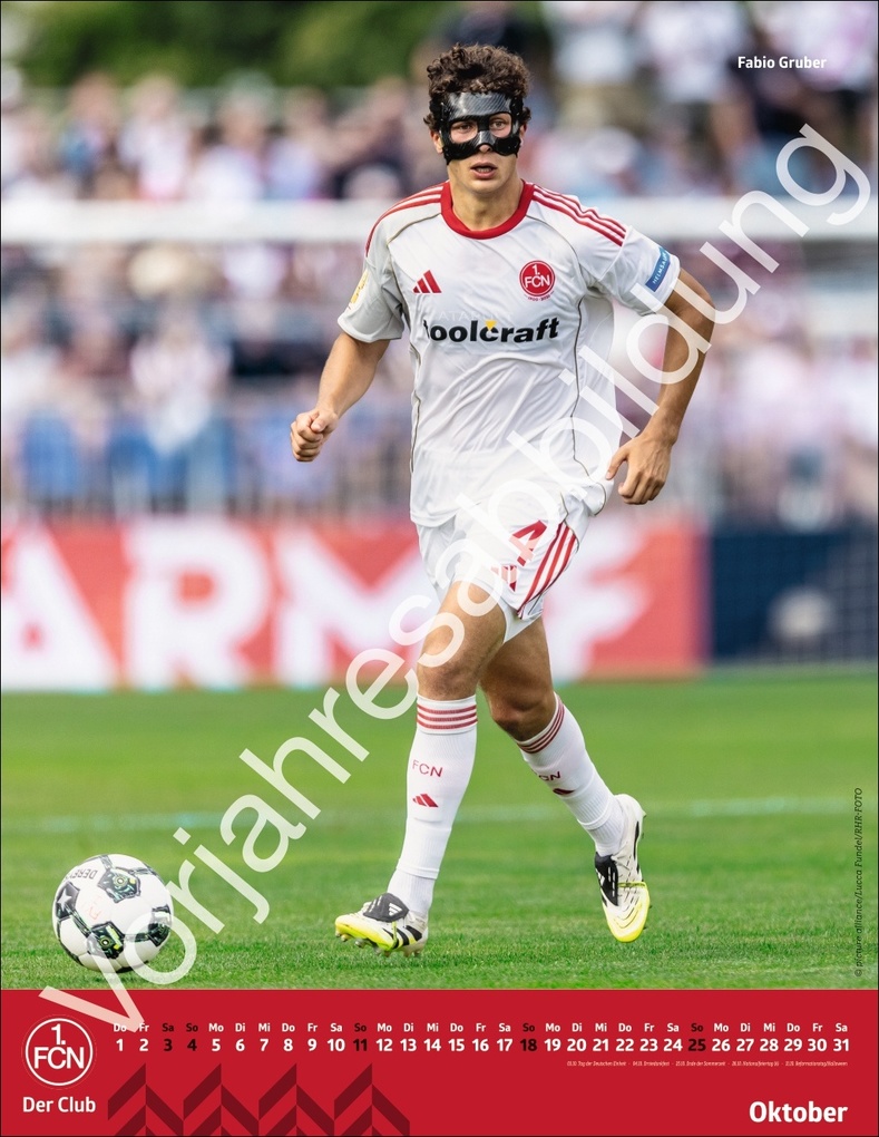 Weitere Ansicht: 1. FC Nürnberg Posterkalender 2027