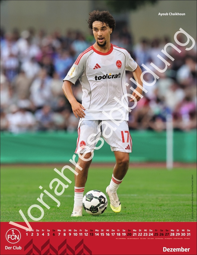 Weitere Ansicht: 1. FC Nürnberg Posterkalender 2027