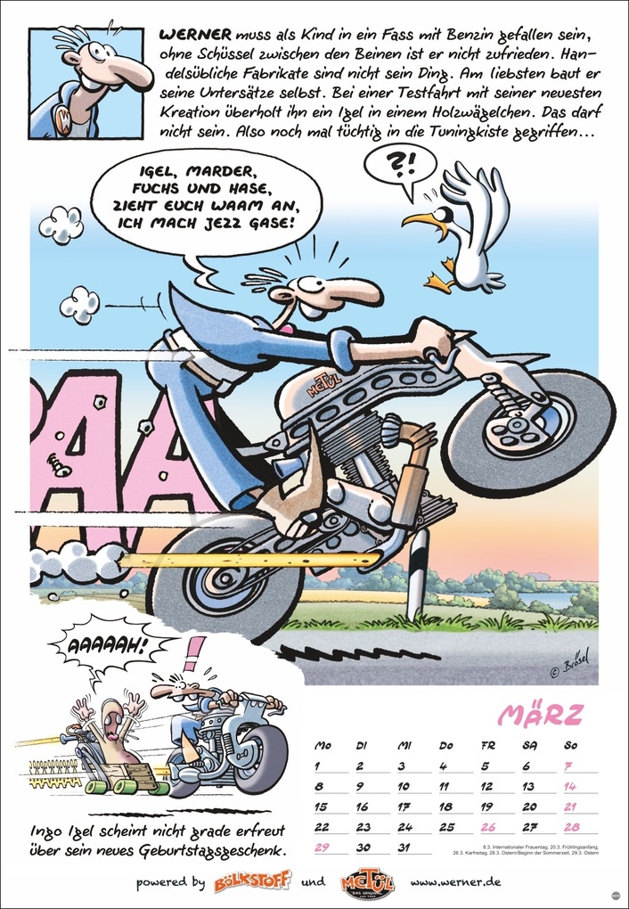 Weitere Ansicht: Werner Kalender 2027 | Rötger Feldmann