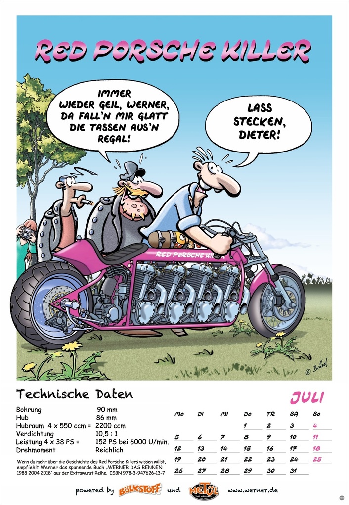 Weitere Ansicht: Werner Kalender 2027 | Rötger Feldmann