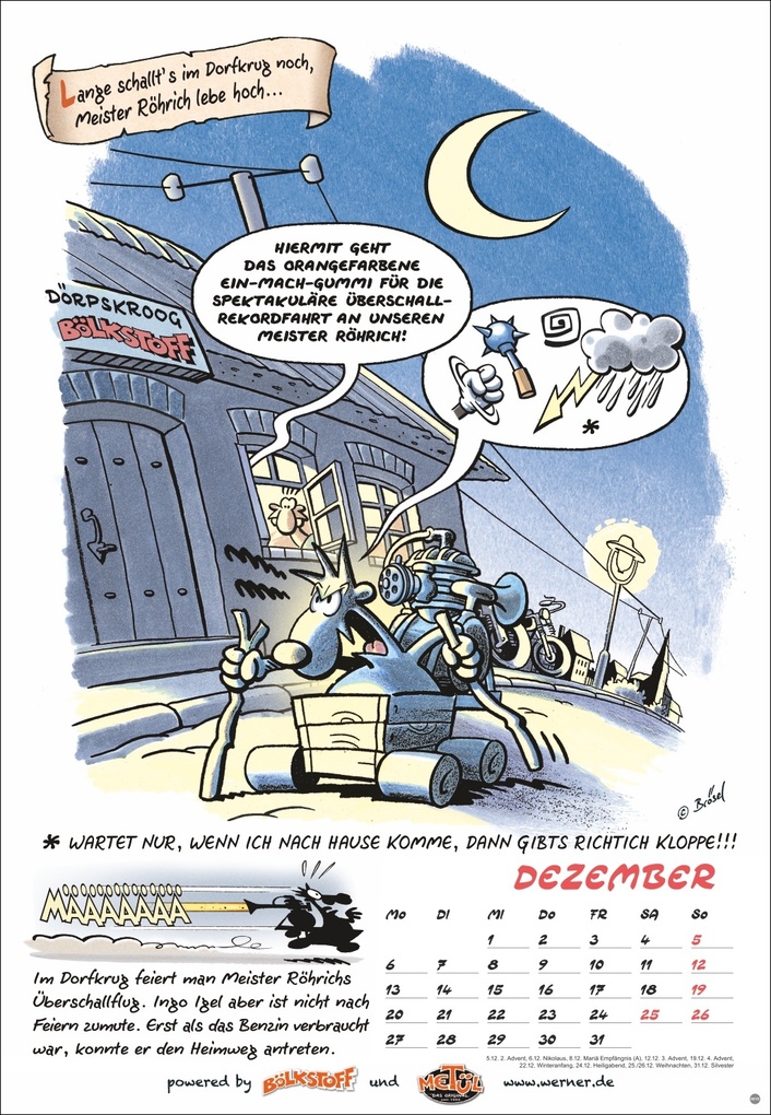 Weitere Ansicht: Werner Kalender 2027 | Rötger Feldmann