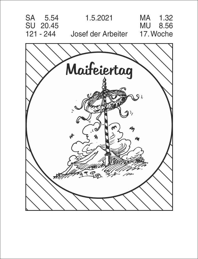 Weitere Ansicht: Tagesabreißkalender klein 2027