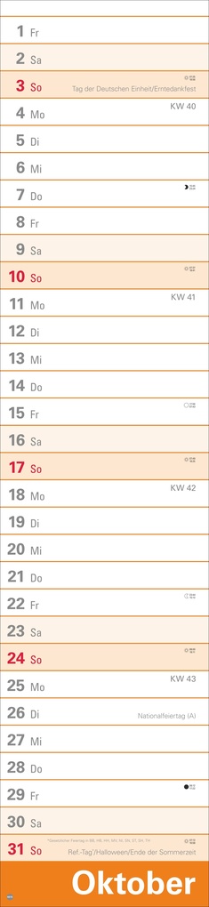 Weitere Ansicht: Langplaner XL 2027