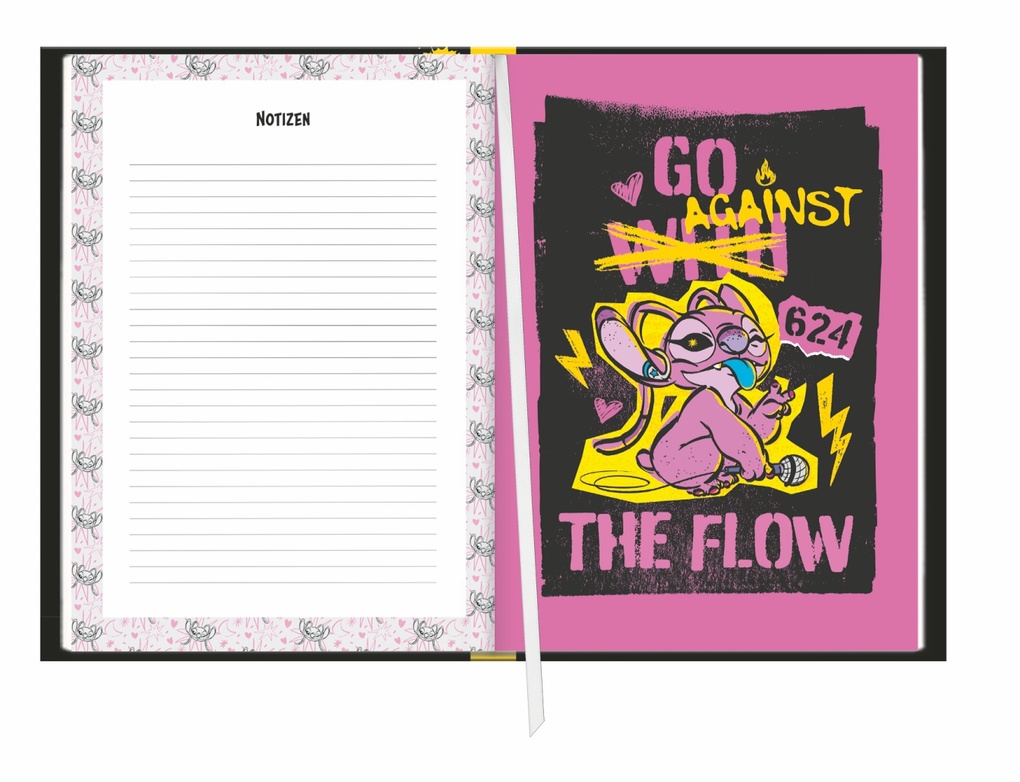 Weitere Ansicht: Stitch 17-Monats-Kalenderbuch A5 2027 - 17 Monate. Von August 2026 bis Dezember 2027