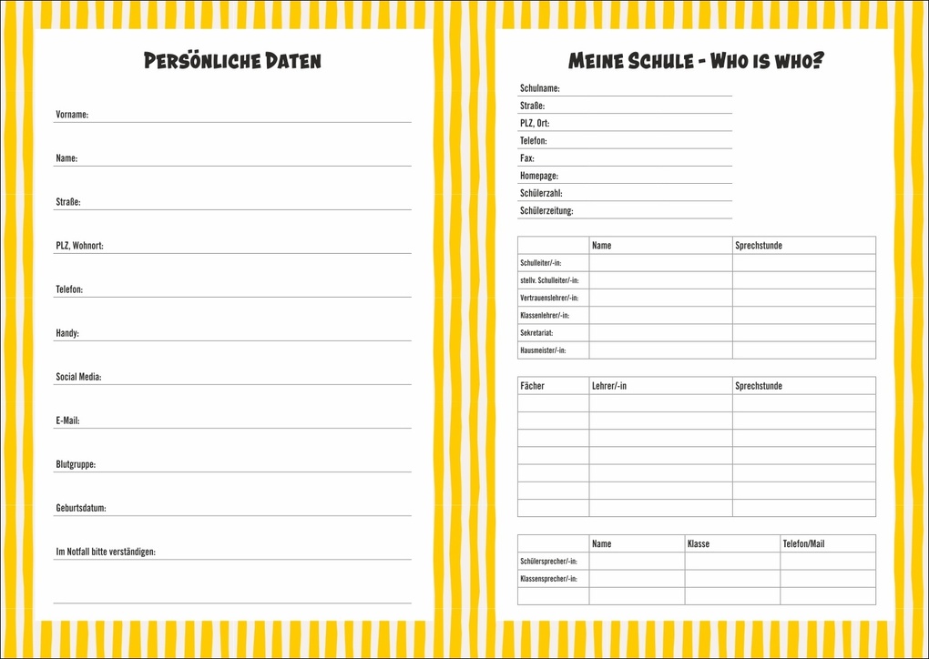 Weitere Ansicht: Stitch 17-Monats-Kalenderbuch A5 2027 - 17 Monate. Von August 2026 bis Dezember 2027