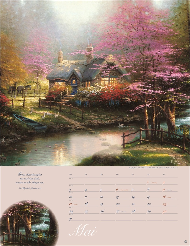 Weitere Ansicht: Thomas Kinkade: Land im Licht Kalender 2027 | Thomas Kinkade