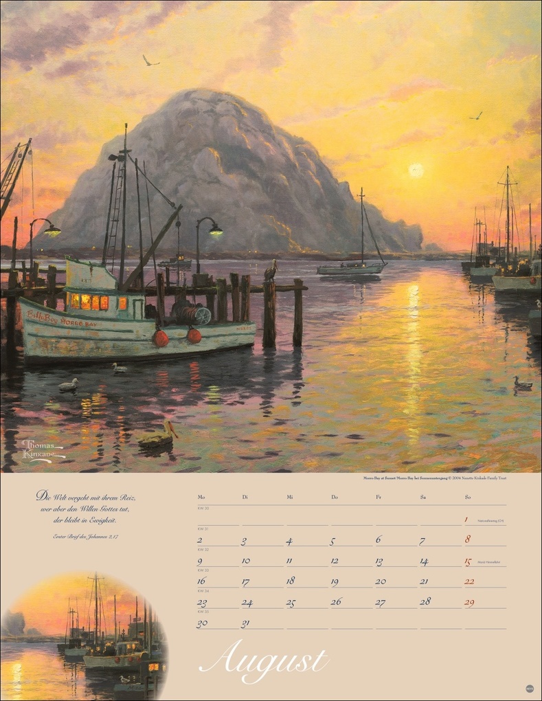 Weitere Ansicht: Thomas Kinkade: Land im Licht Kalender 2027 | Thomas Kinkade