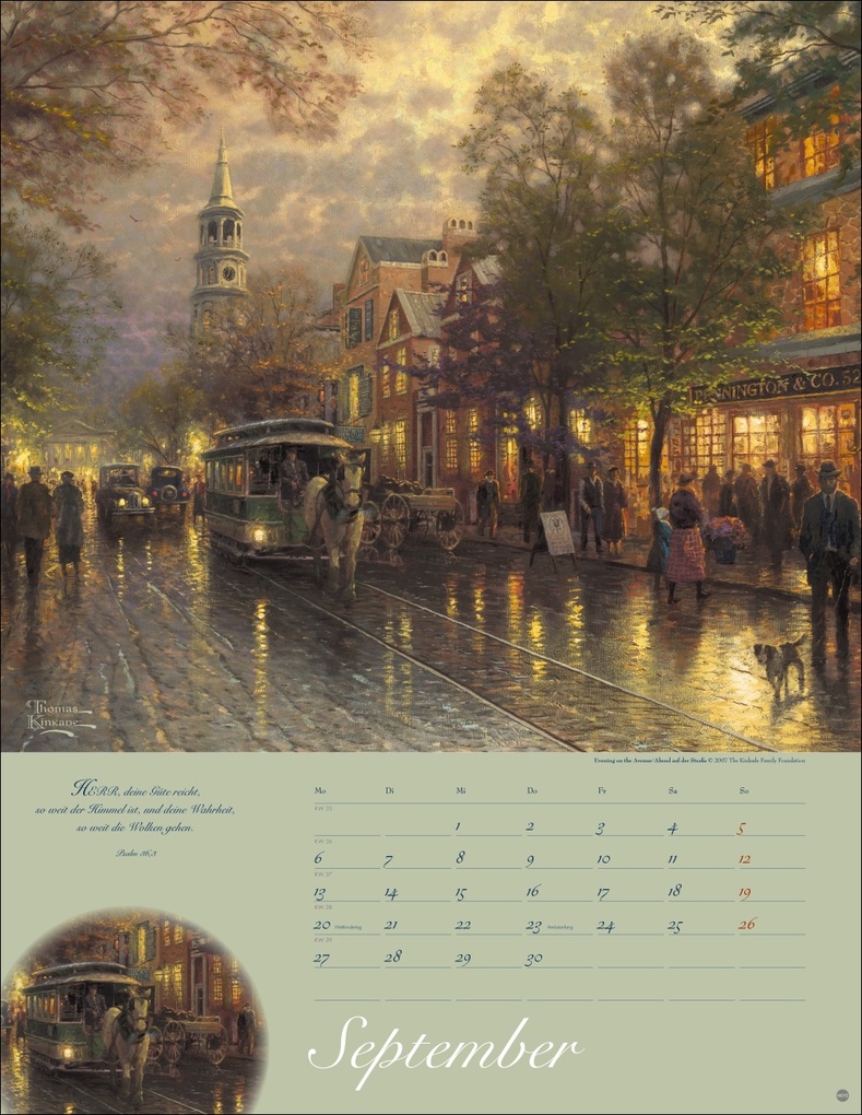 Weitere Ansicht: Thomas Kinkade: Land im Licht Kalender 2027 | Thomas Kinkade