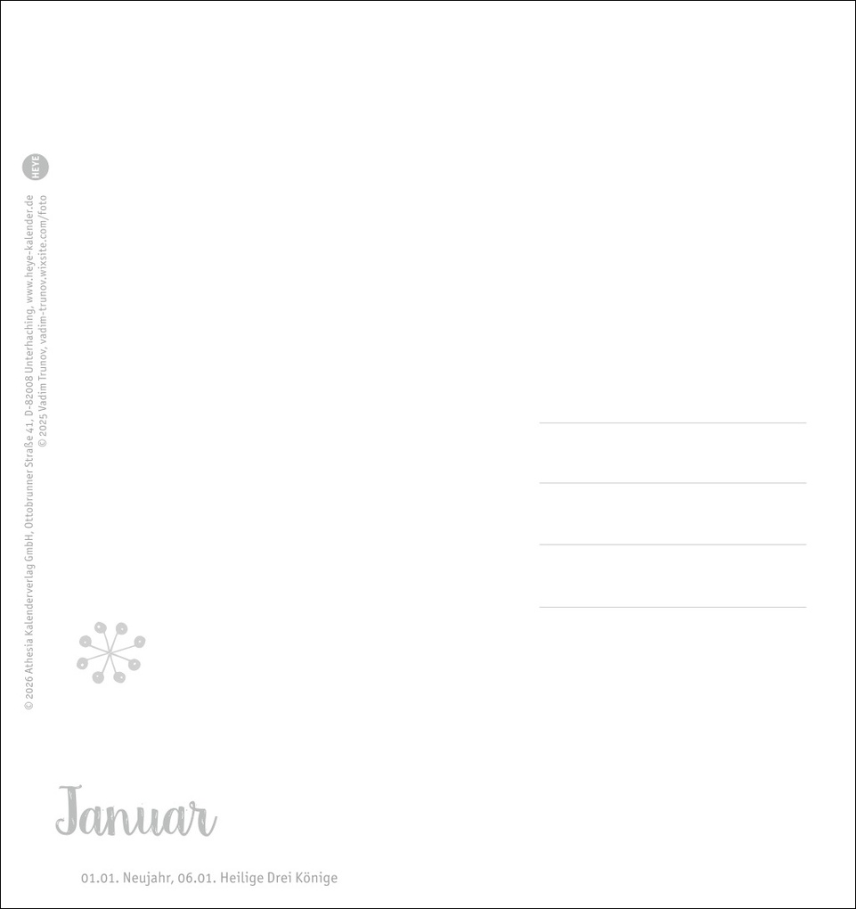 Weitere Ansicht: Vadim Trunov: Märchenhaftes Waldleben Postkartenkalender 2027