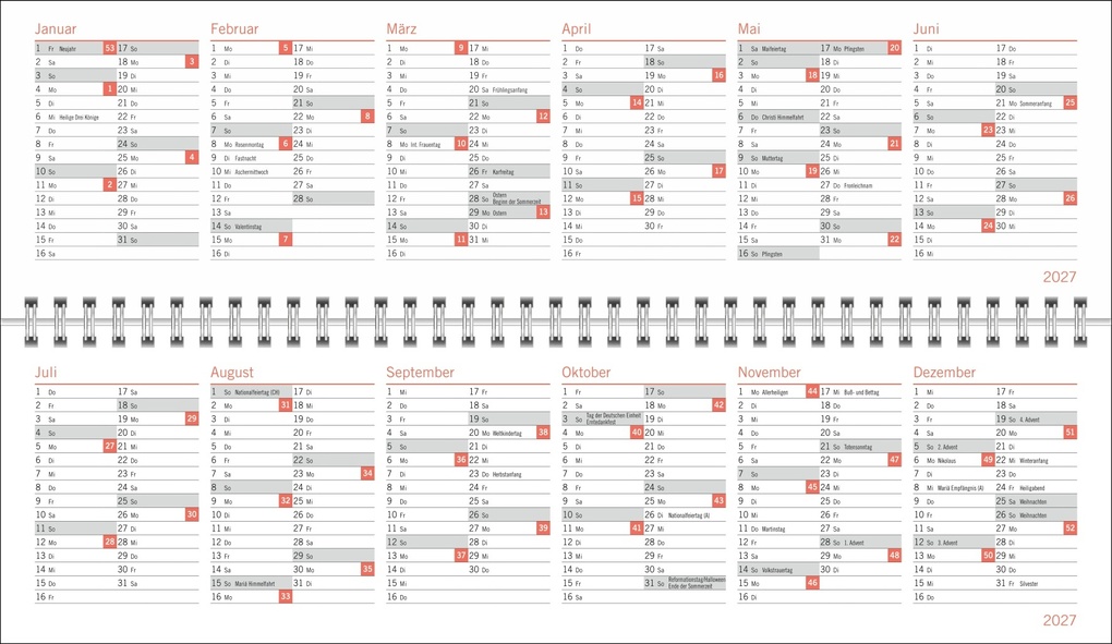 Weitere Ansicht: sheepworld Wochenquerplaner 2027