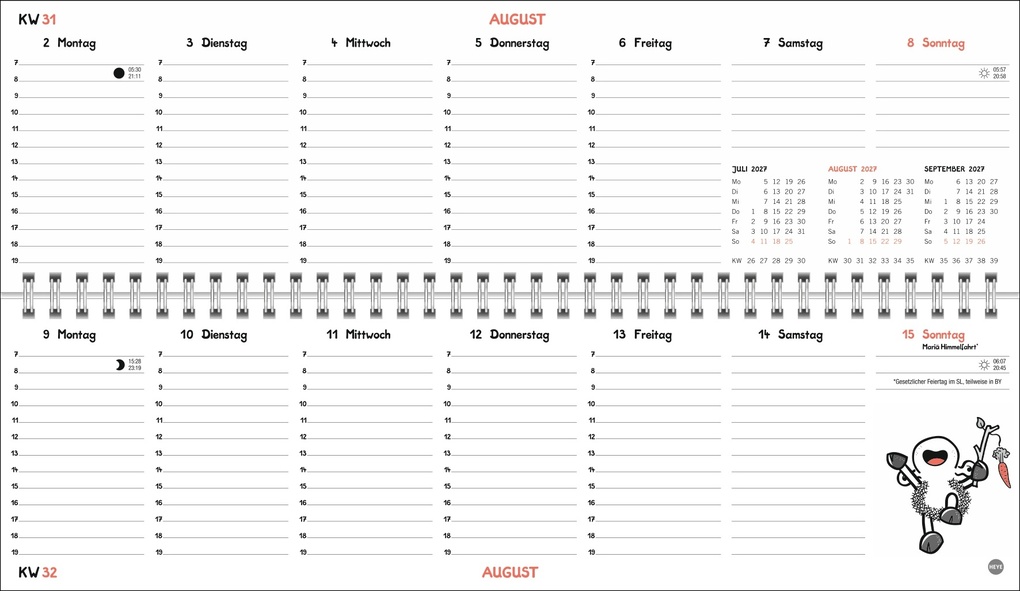 Weitere Ansicht: sheepworld Wochenquerplaner 2027