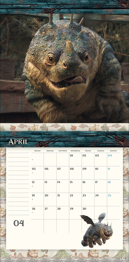 Weitere Ansicht: Drachenzähmen Broschurkalender 2027