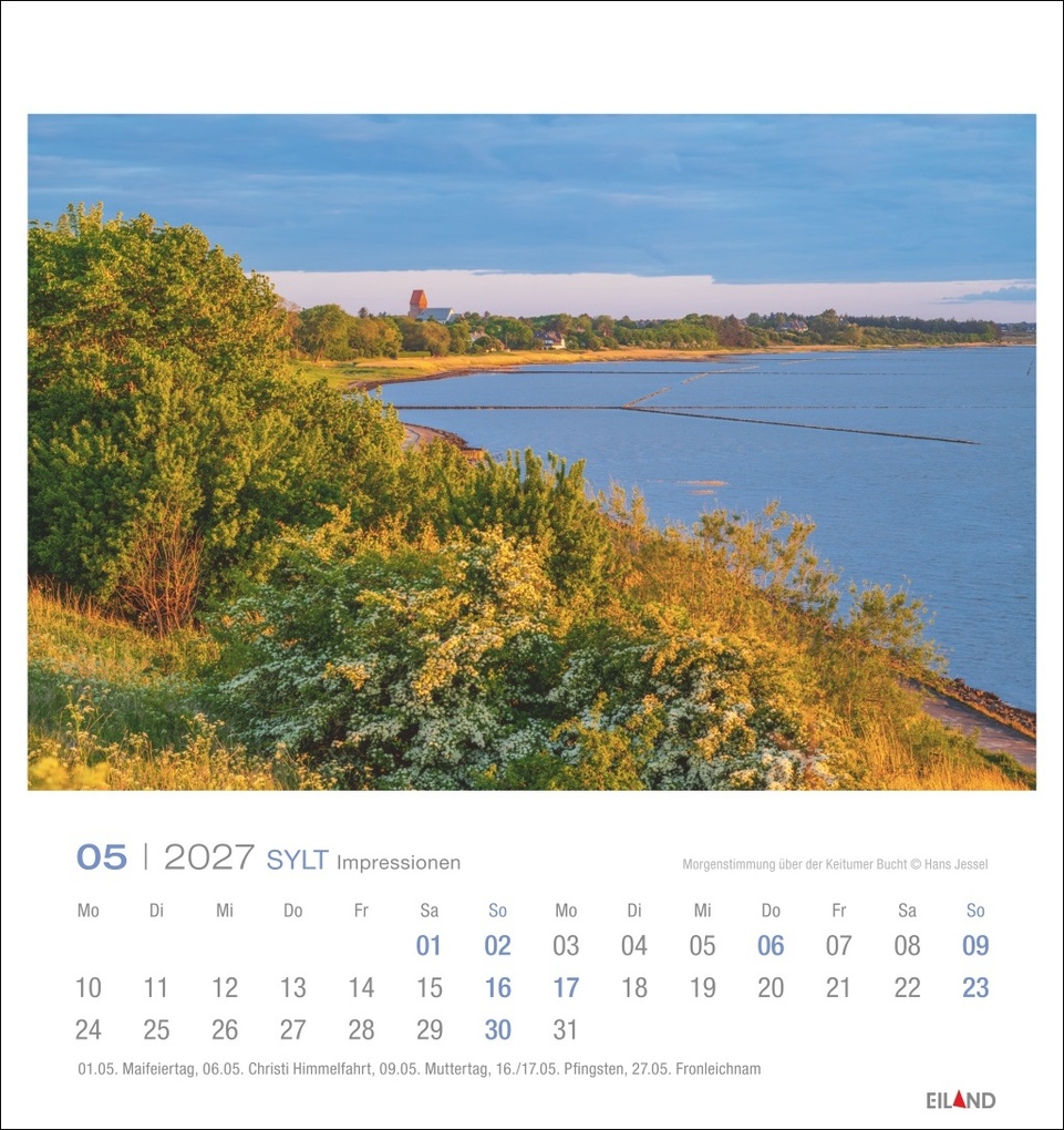 Weitere Ansicht: Sylt Impressionen Postkartenkalender 2027 | Hans Jessel
