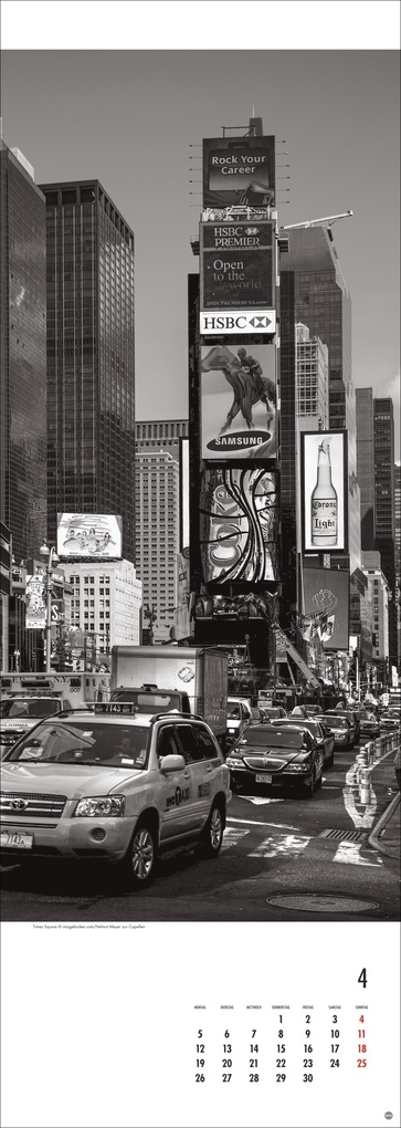 Weitere Ansicht: New York Vertical Kalender 2027