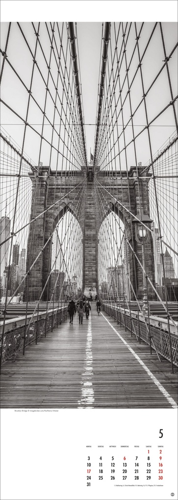 Weitere Ansicht: New York Vertical Kalender 2027