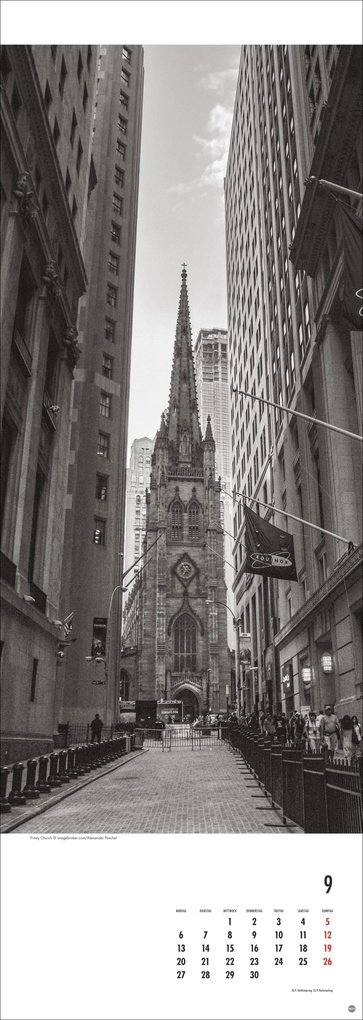 Weitere Ansicht: New York Vertical Kalender 2027