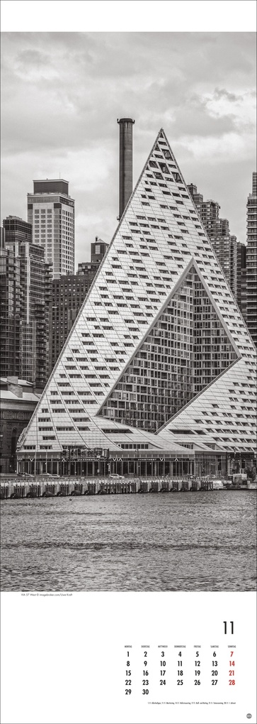 Weitere Ansicht: New York Vertical Kalender 2027