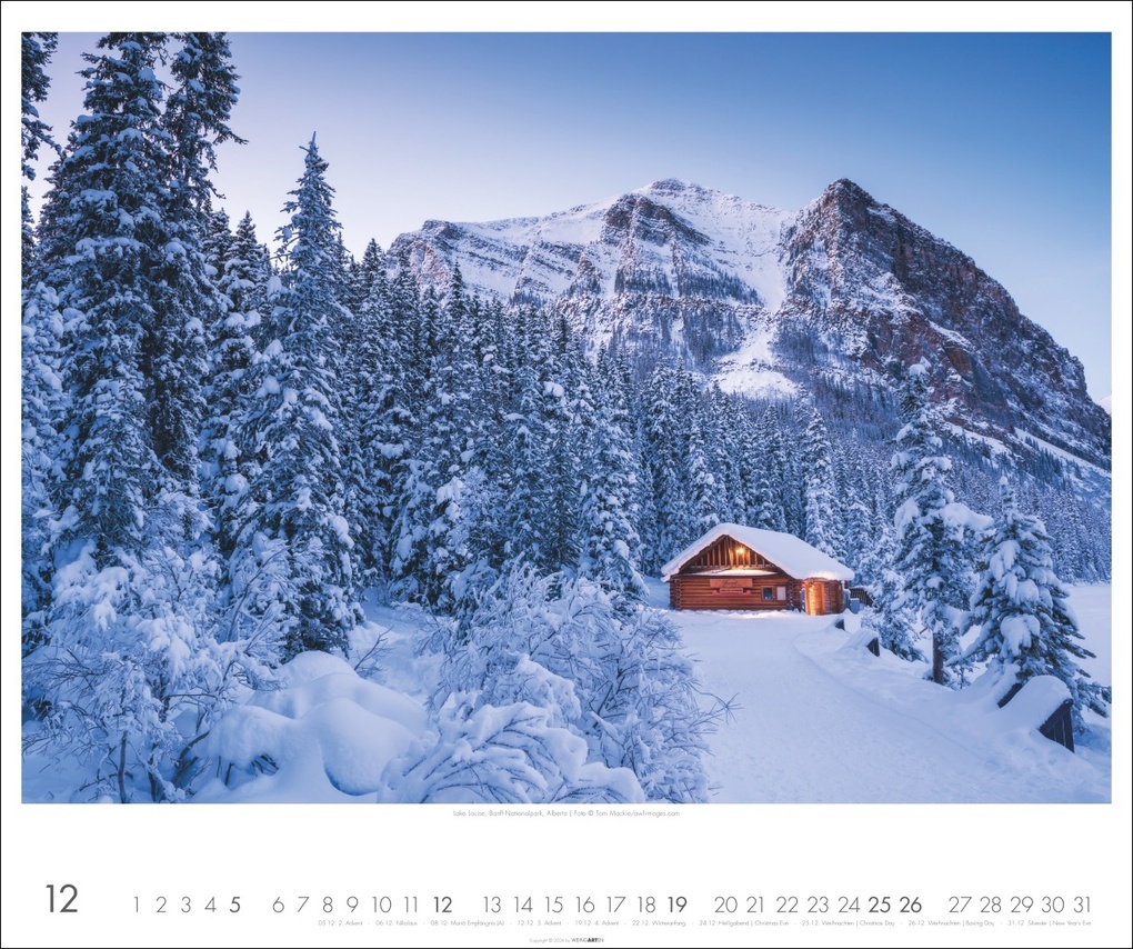 Weitere Ansicht: Kanada Kalender 2027 - Der Ruf der Wildnis