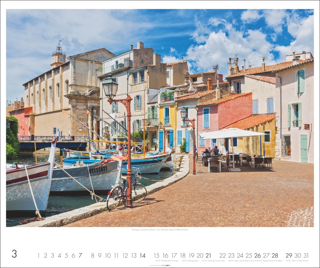 Weitere Ansicht: Provence Kalender 2027 - Blühende Lavendelfelder und malerische Dörfer