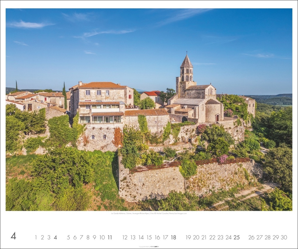 Weitere Ansicht: Provence Kalender 2027 - Blühende Lavendelfelder und malerische Dörfer