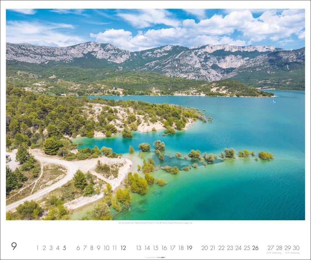 Weitere Ansicht: Provence Kalender 2027 - Blühende Lavendelfelder und malerische Dörfer