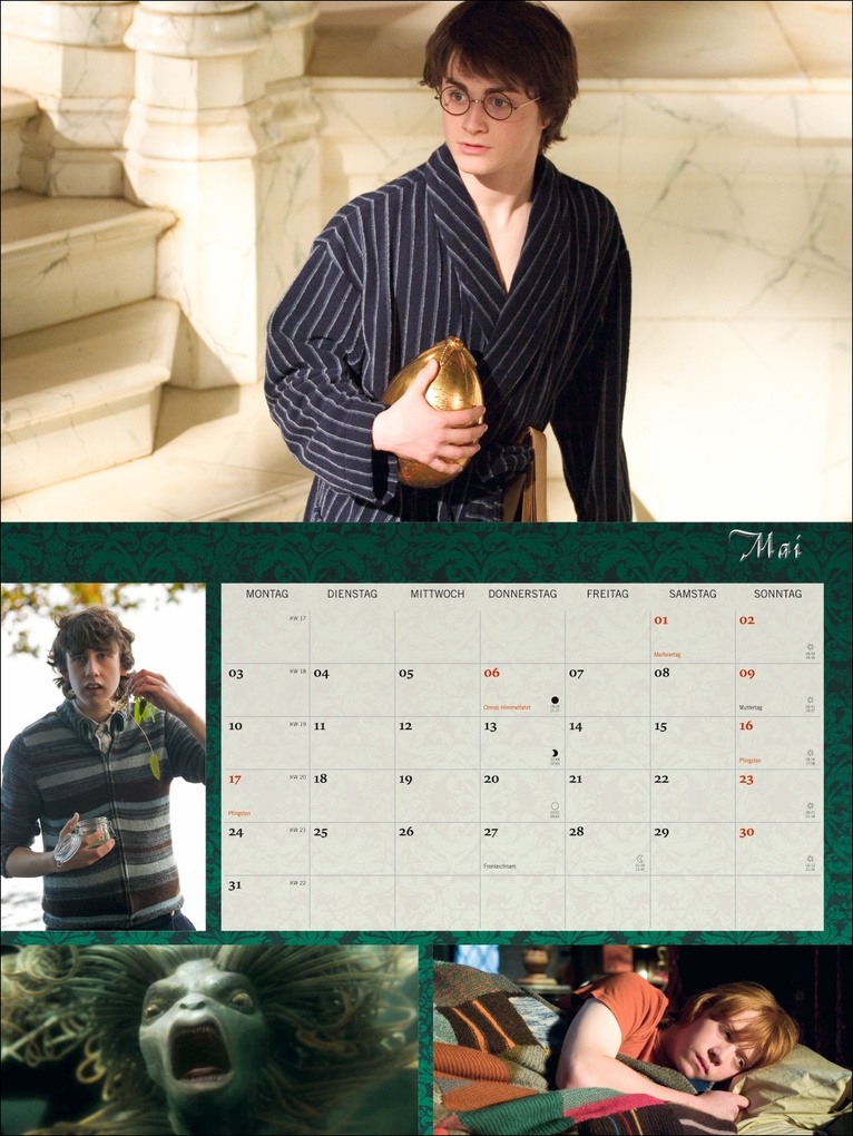 Weitere Ansicht: Harry Potter Broschur XL Kalender 2027