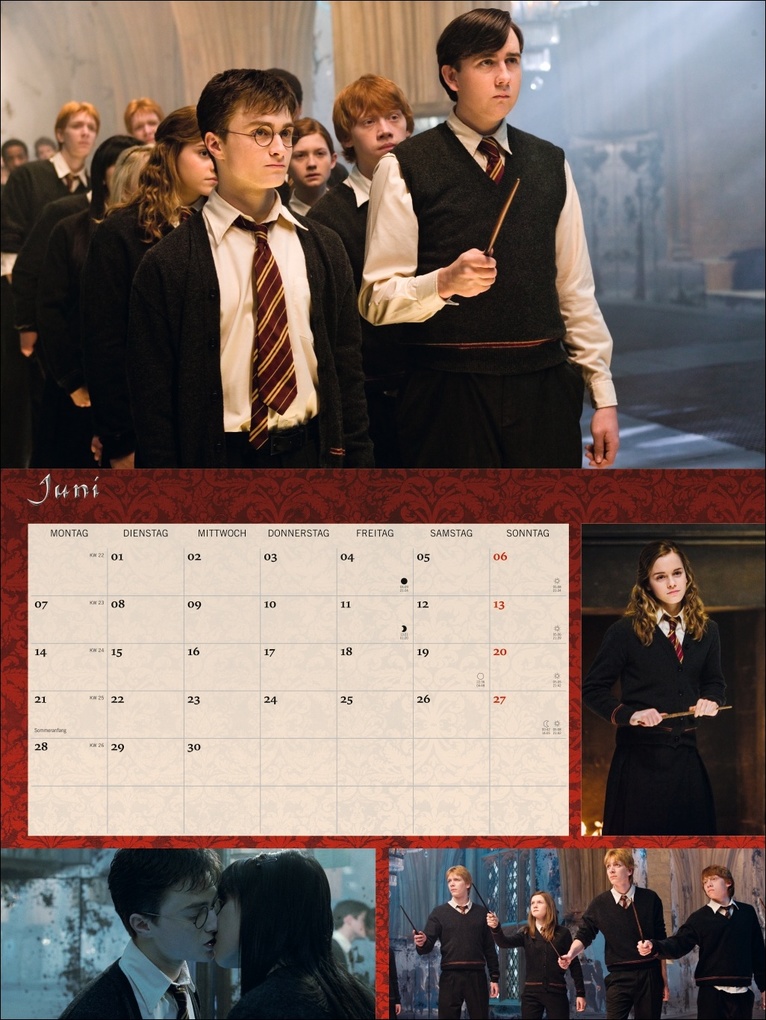 Weitere Ansicht: Harry Potter Broschur XL Kalender 2027