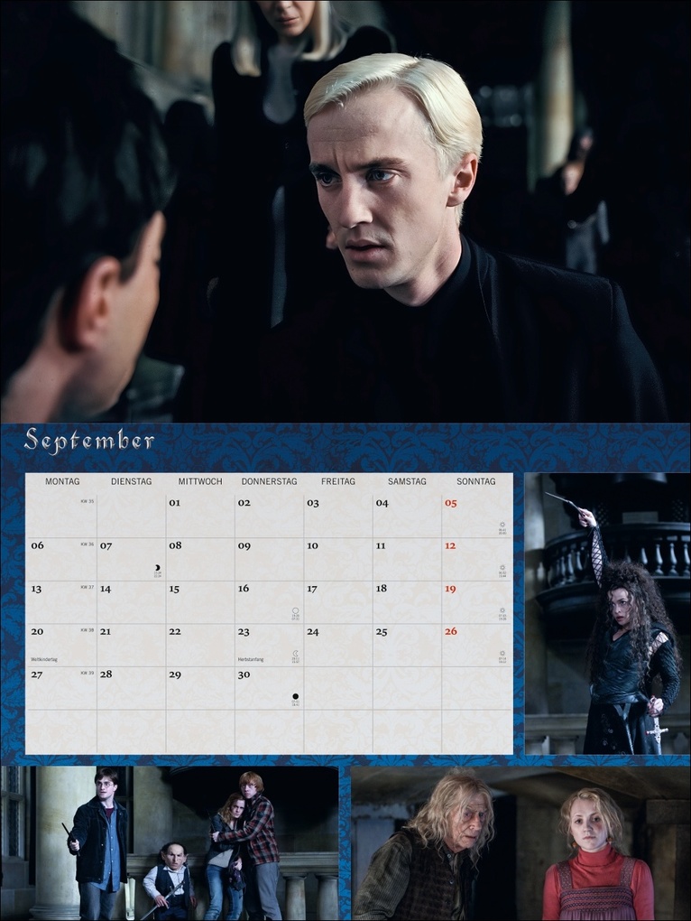 Weitere Ansicht: Harry Potter Broschur XL Kalender 2027