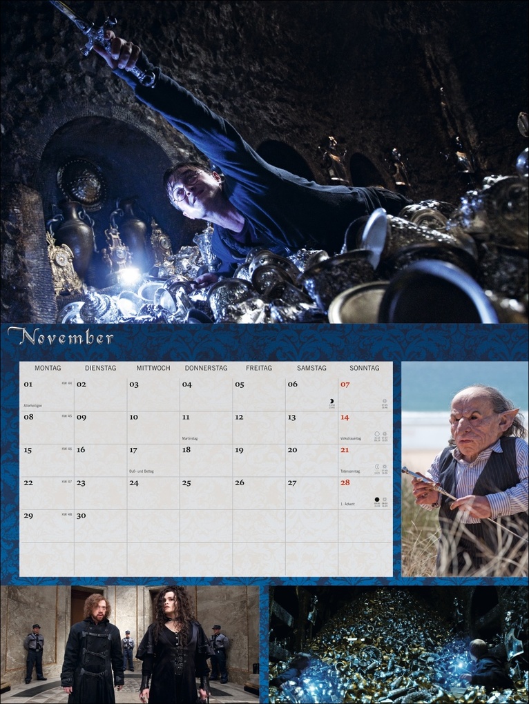 Weitere Ansicht: Harry Potter Broschur XL Kalender 2027