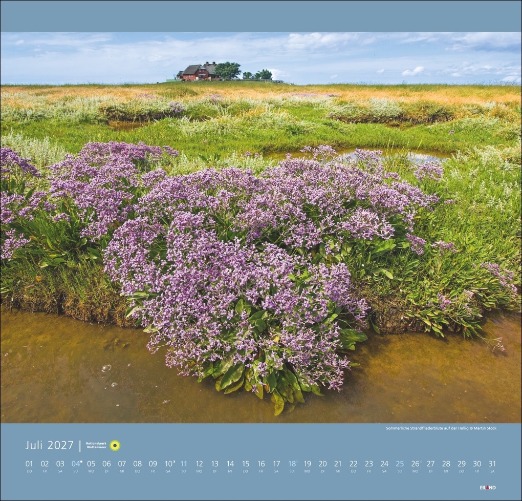 Weitere Ansicht: Nationalpark Wattenmeer Edition Kalender 2027 - Martin Stock