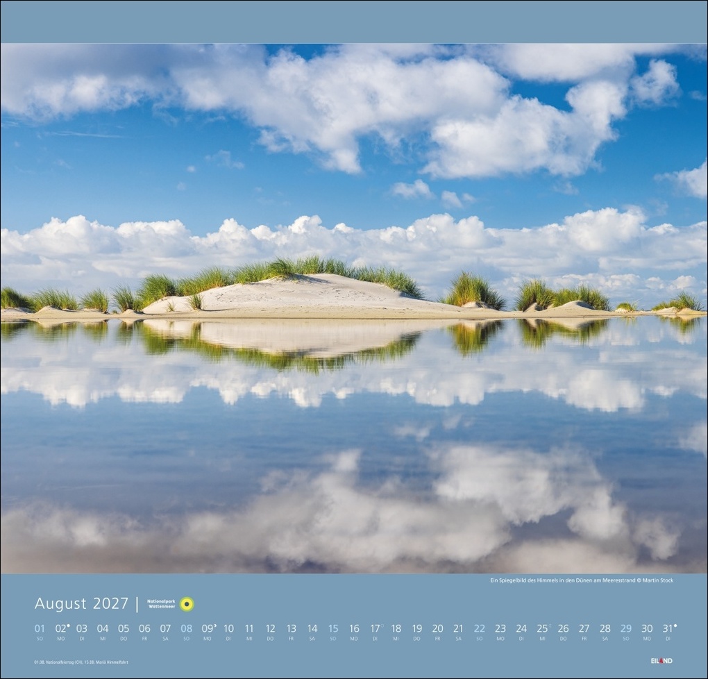 Weitere Ansicht: Nationalpark Wattenmeer Edition Kalender 2027 - Martin Stock