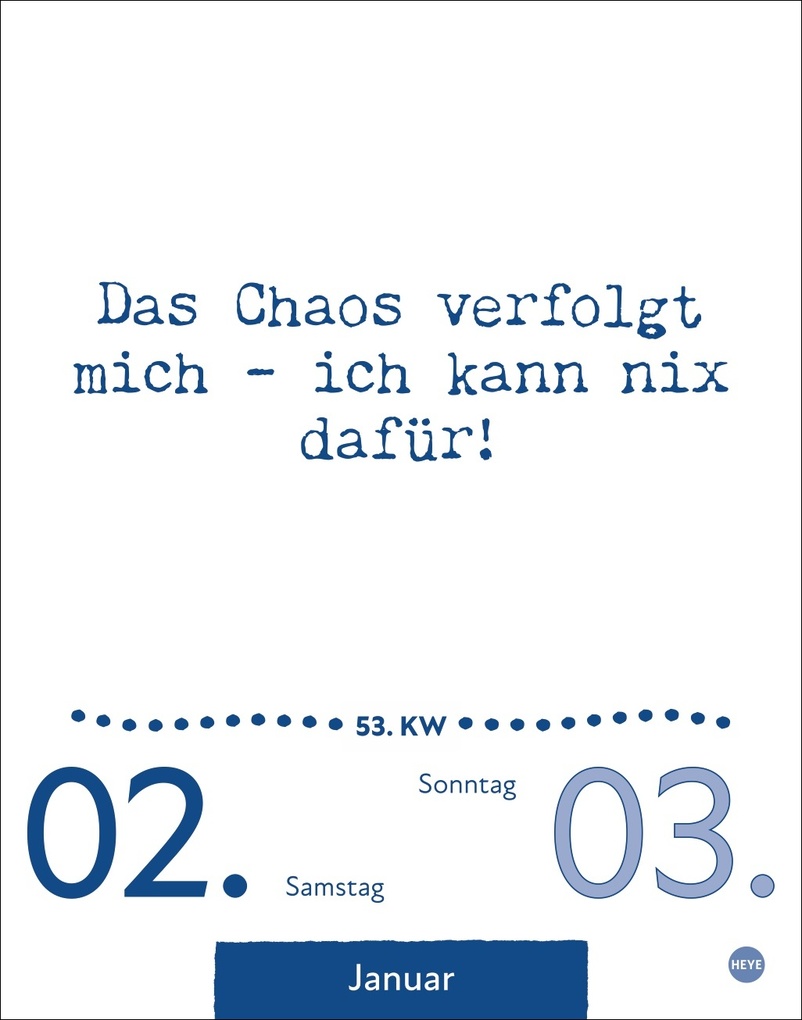 Weitere Ansicht: Dumme Sprüche für jeden Anlass Tagesabreißkalender 2027
