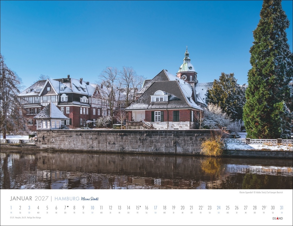 Weitere Ansicht: Hamburg - Meine Stadt Kalender 2027