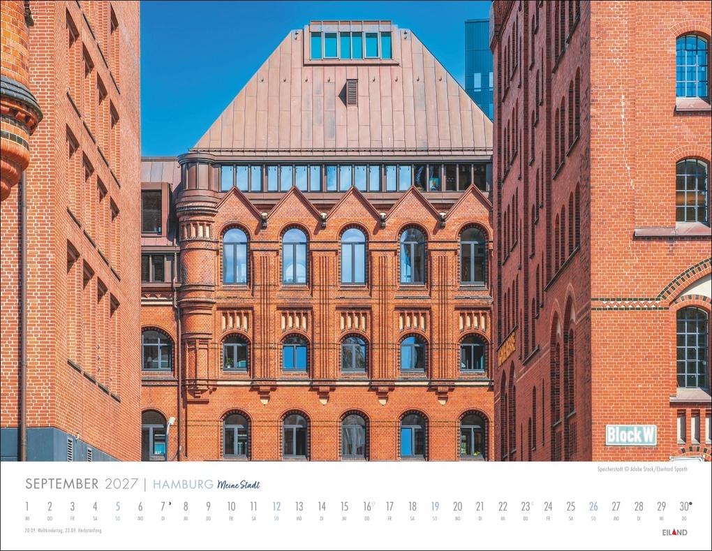 Weitere Ansicht: Hamburg - Meine Stadt Kalender 2027