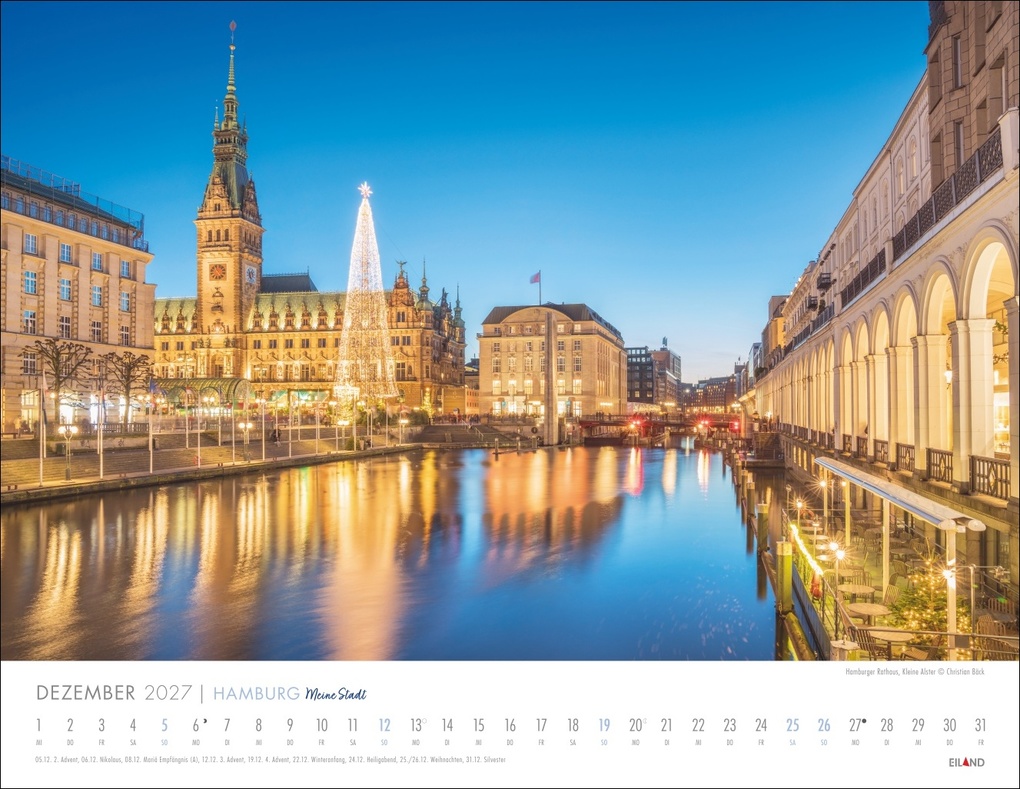 Weitere Ansicht: Hamburg - Meine Stadt Kalender 2027