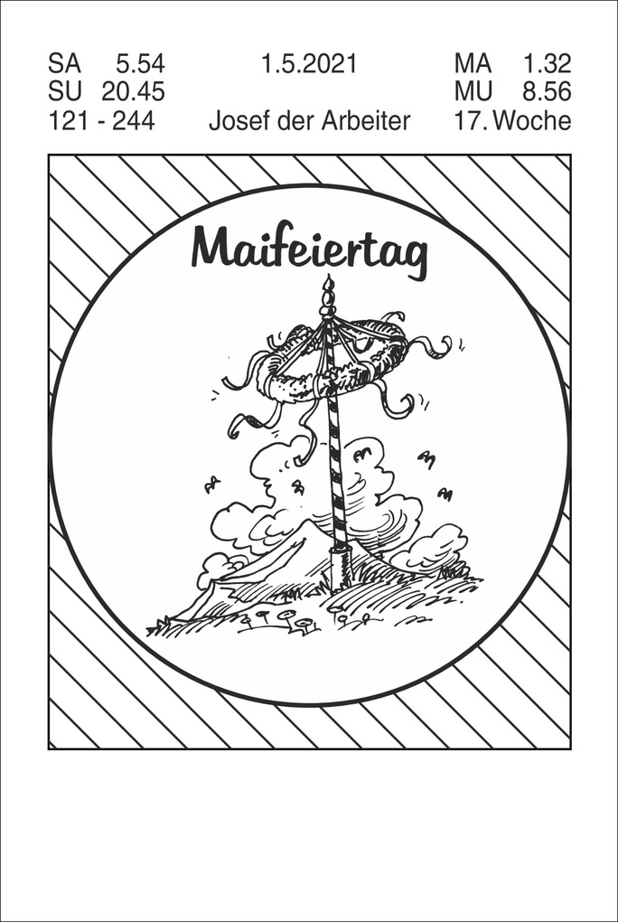 Weitere Ansicht: Tagesabreißkalender groß 2027