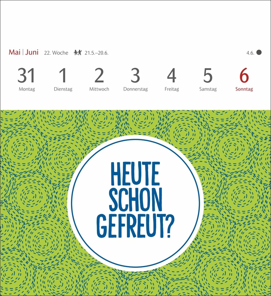 Weitere Ansicht: Positive-Sprüche-Kalender Postkartenkalender 2027 - mit 53 Postkarten