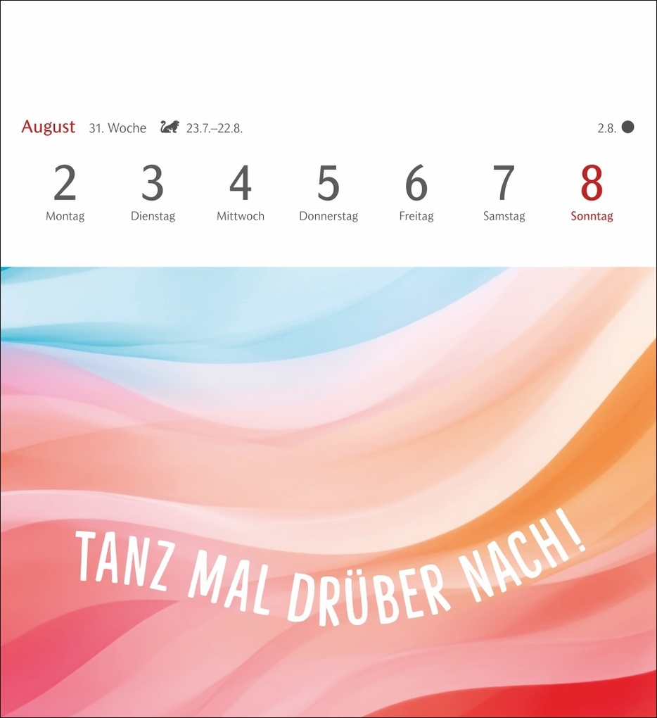 Weitere Ansicht: Positive-Sprüche-Kalender Postkartenkalender 2027 - mit 53 Postkarten