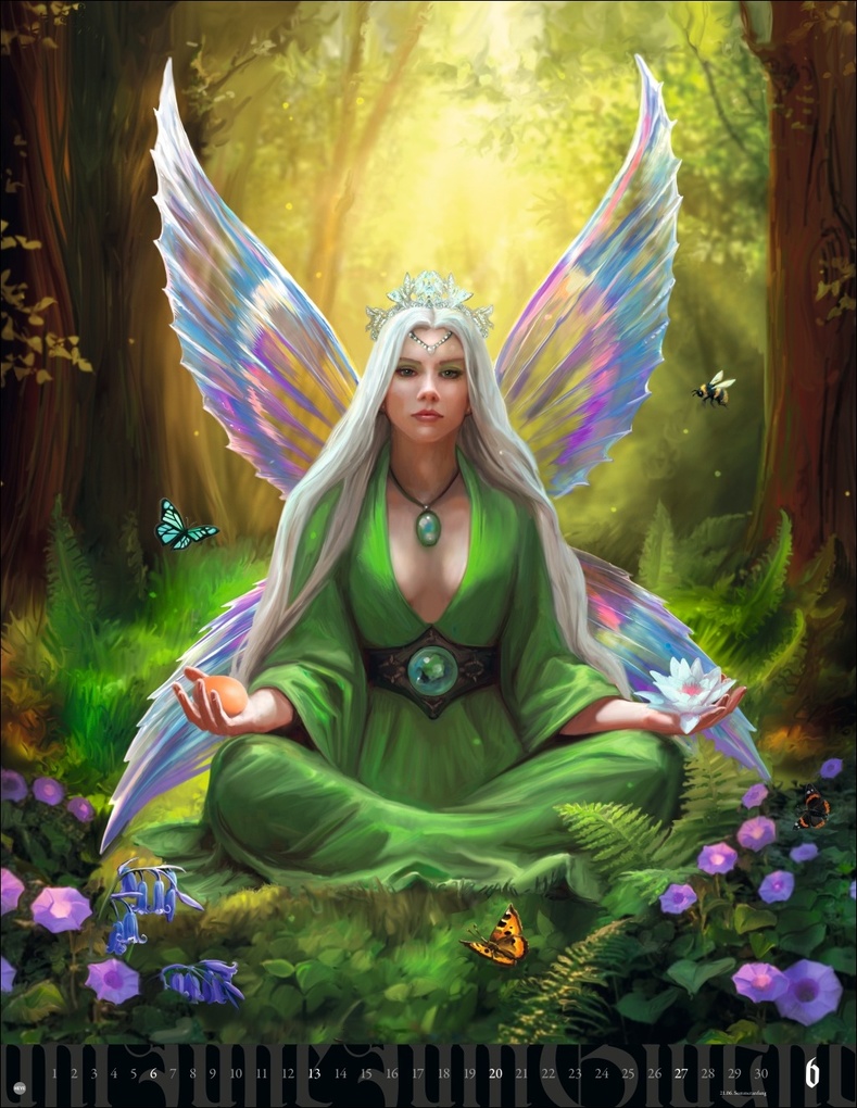 Weitere Ansicht: Anne Stokes: Mystic World Posterkalender 2027 | Anne Stokes
