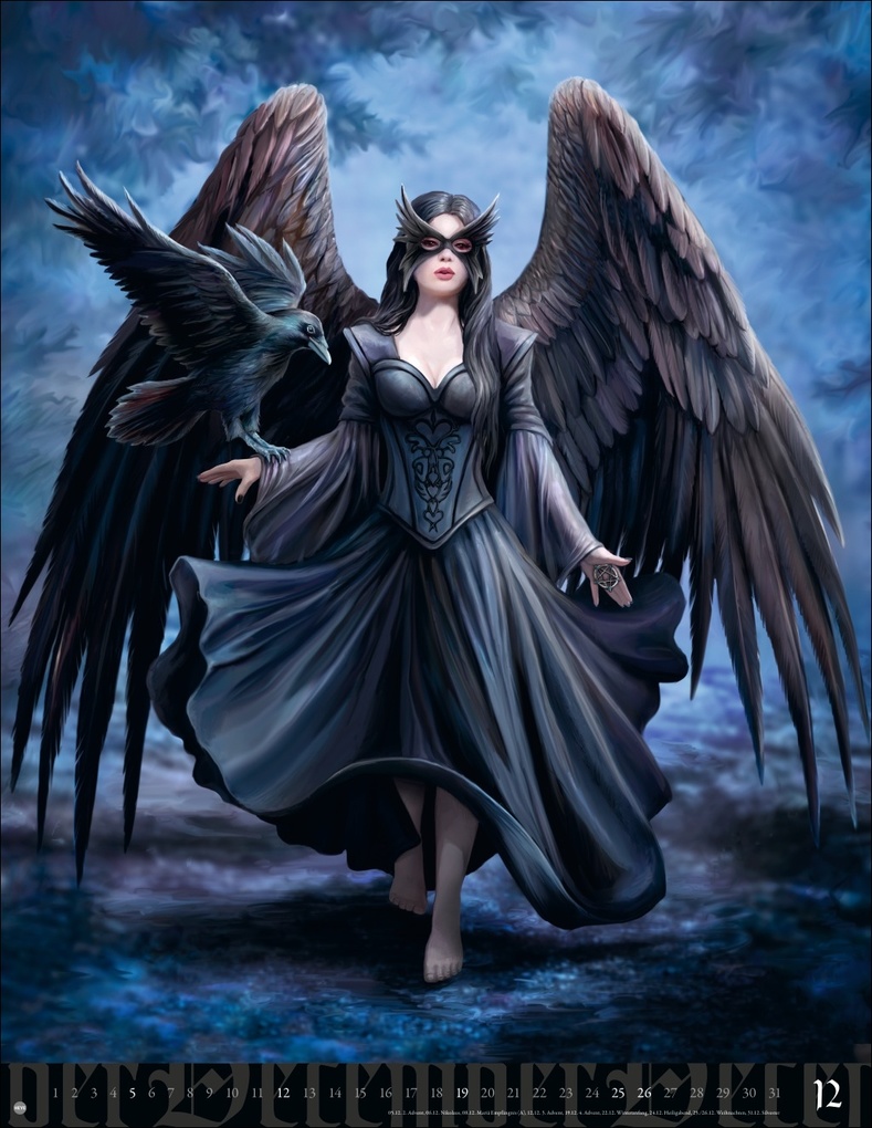 Weitere Ansicht: Anne Stokes: Mystic World Posterkalender 2027 | Anne Stokes