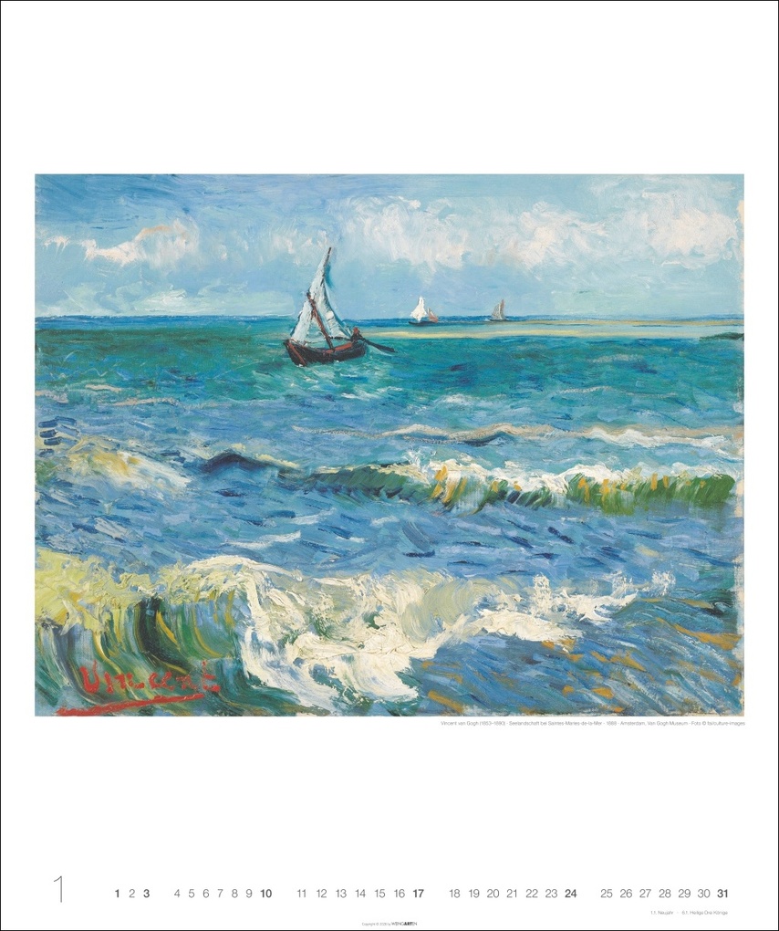 Weitere Ansicht: Vincent van Gogh Edition Kalender 2027 | Vincent van Gogh